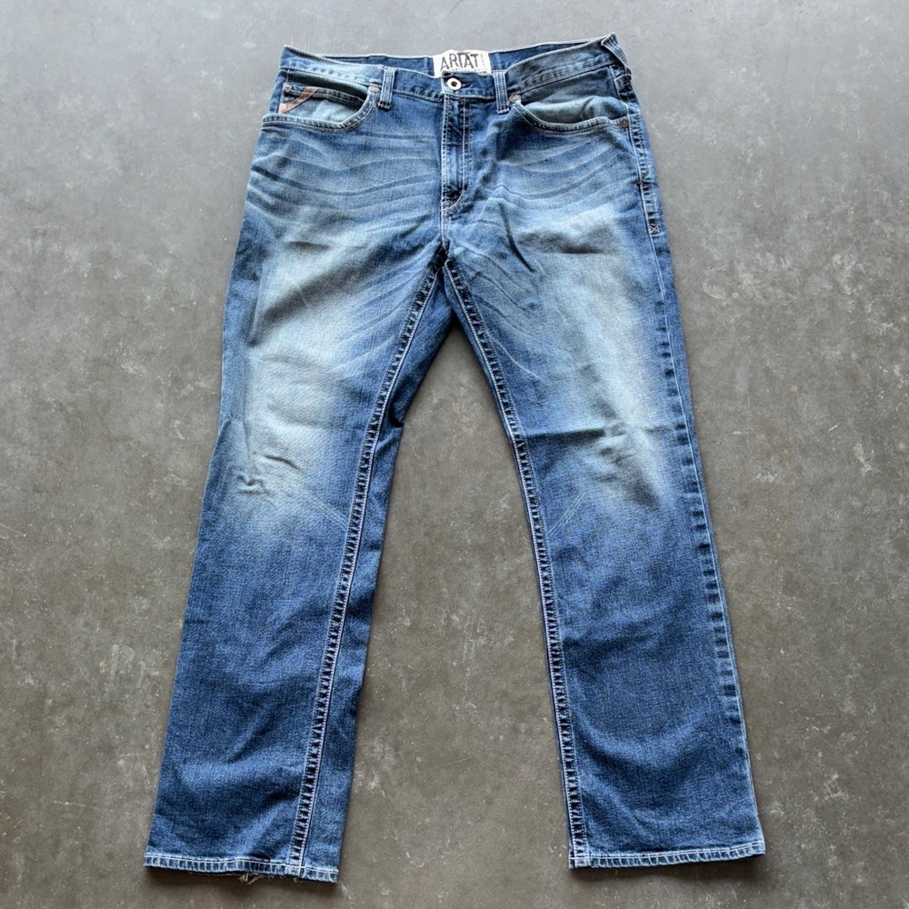 Ariat Men's Blue Bootcut Jeans